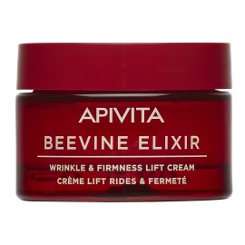 Apivita Beevine Elixir Wrinkle & Firmness Lift Cream Αντιρυτιδική κρέμα για Σύσφιξη & Lifting Πλούσιας Υφής 50ml