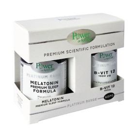 Power Health Platinum Range 1+1 ΔΩΡΟ Μελατονίνη Melatonin Premium Sleep Formula  30caps & Δώρο B-Vit 12 1000μg 20tabs
