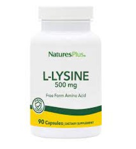 Λυσίνη L-Lysine 500 mg Natures Plus 90 caps