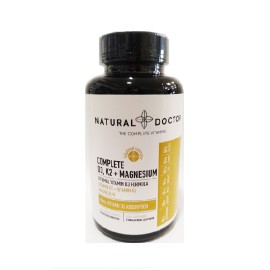 Συμπλήρωμα Διατροφής Βιταμίνη D3, Κ2 & Μαγνήσιο Vitamin D3  & vitamin K2 & Magnesium Natural Doctor 60caps