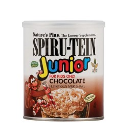 Πρωτεϊνούχα & Πολυβιταμινούχα Φόρμουλα Για Παιδιά Γεύση Σοκολάτας Spiru-Tein Junior Chocolate Natures Plus 495 gr