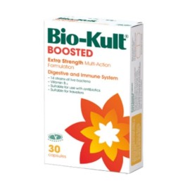 Bio-Kult Φόρμουλα για Πεπτικό & Ανοσοποιητικό Σύστημα Boosted Extra Strength Multi-Action Formulation 30caps