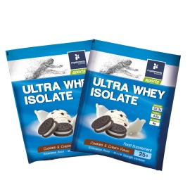 Πρωτεΐνη Ορού Γάλακτος Μπισκότο Κρέμα Ultra Whey Isolate Cookies & Cream Myelements 25 gr