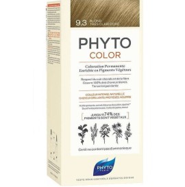Phyto Color Kit Βαφή Μαλλιών 9.3 Ξανθό Πολύ Ανοιχτό Χρυσό 50ml