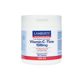 Lamberts Βιταμίνη C 1500 mg Αργής Αποδέσμευσης Vitamin C Time Release 120tabs