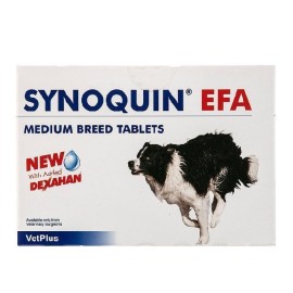 Χονδροπροστατευτικό Συμπλήρωμα Διατροφής Για Μεσαίου Μεγέθους Σκυλιά Synoquin 30tabs
