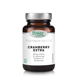 Power Health  Συμπλήρωμα Διατροφής Με Κράνμπερι Cranberry Extra 30caps