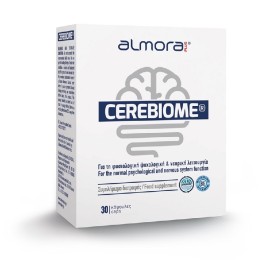 Almora Plus Cerebiome Συμπλήρωμα Διατροφής για την Ψυχολογική και Νευρική Λειτουργία 30 κάψουλες