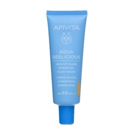 Apivita Κρέμα Προσώπου με Χρώμα Ελαφριάς Υφής SPF30 Aqua Beelicious 40ml