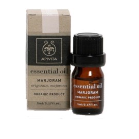 Αιθέριο Έλαιο Ματζουράνα Essential OIil Marjoram Apivita 5 ml