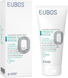 Eubos Omega-12 Rescue Καταπραϋντική Κρέμα Κατά των Ερεθισμών για Ευαίσθητο Ξηρό Δέρμα 200ml