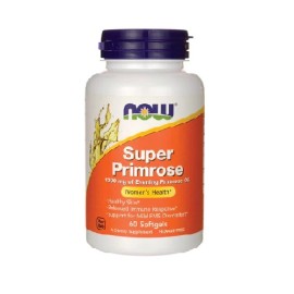 Έλαιο Νυχτολούλουδου 1300 mg Super Primrose Oil 1300mg  Now 60 Τμχ