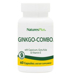 Συμπλήρωμα με Τζίνγκο Μπιλόμπα Ginkgo Combo Natures Plus 60 caps