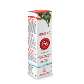 Power Health Σίδηρος & Βιταμίνη C Σε Αναβράζοντα Δισκία Iron+C 20 eff.tabs