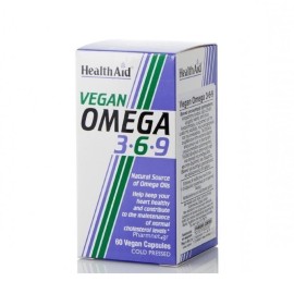 Ωμέγα 3-6-9 Λιπαρά Οξέα Για Χορτοφάγους Vegan Omega 3-6-9 Health Aid Caps 60 Τμχ