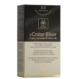 Βαφή Μαλλιών Καστανό Σκούρο 3.0 My Color Elixir Apivita