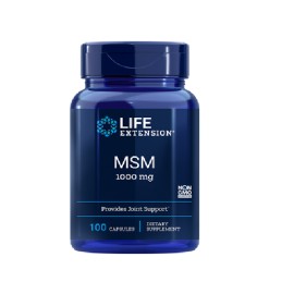 Συμπλήρωμα Διατροφής MSM 1000 mg Life Extension 100 caps