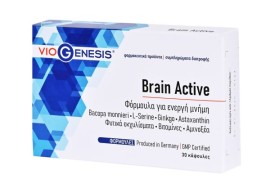 Ενίσχυση Μνήμης Brain Active VioGenesis 30 tabs