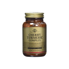 Αντιοξειδωτική & Αποτοξινωτική Φόρμουλα Cherry Turmeric Complex Solgar 60 τμχ