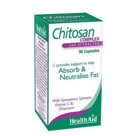 Φόρμουλα Αδυνατίσματος Chitosan Fat Attractors™ Health Aid Caps 90 Τμχ