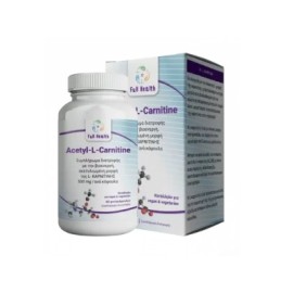 Full Health Συμπλήρωμα L-Καρνιτίνης Acetyl L Carnitine 500mg 60caps