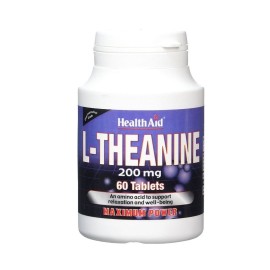 Συμπλήρωμα Διατροφής Θειανίνης για το Νευρικό Σύστημα L-Theanine 200 mg Health Aid Tabs 60 Τμχ
