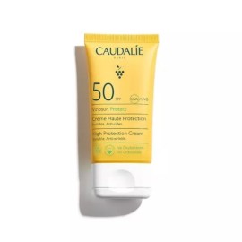 Caudalie Αντιρυτιδικό Αντηλιακό Προσώπου SPF50 Anti-Wrinkle Vinosun Protect High Protection Cream 50 ml