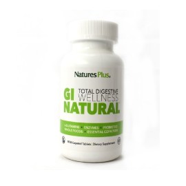 Natures Plus Συμπλήρωμα Διατροφής Για Καλή Λειτουργία του Πεπτικού Συστήματος Plus GI Natural  90 caps