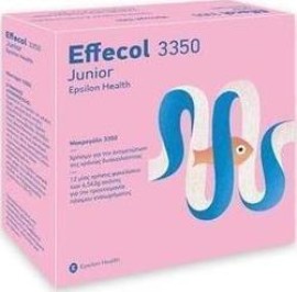 Συμπλήρωμα Διατροφής για Παιδική Δυσκοιλιότητα Effecol 3350 Junior Epsilon Health 12 sachets
