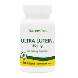 Natures Plus Συμπλήρωμα Διατροφής Για Την Υγεία Των Ματιών Ultra Lutein 20 mg  60 tabs
