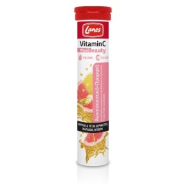 Συμπλήρωμα Διατροφής για Άμυνα & Ομορφιά Γεύση Pink Lemonade Vitamin C Plus Beauty Lanes 20 αναβράζοντα δισκία