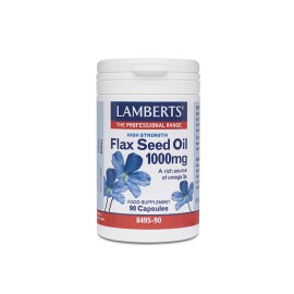 Lamberts Λιπαρά Οξέα Λινέλαιο Flax Seed Oil 1000mg 90caps