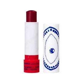 Ενυδατική Φροντίδα για τα Χείλη Κόκκινα Μούρα με Χρώμα Lip Balm Mulberry Tinted Korres 4.5g