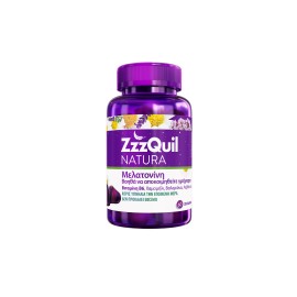 Συμπλήρωμα Διατροφής Με Μελατονίνη ZzzQuil Natura P&G  60 chew. caps