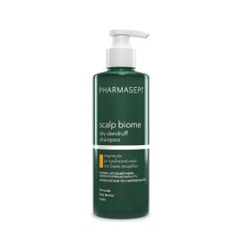 Pharmasept Scalp Biome Dry Dandruff Shampoo Σαμπουάν κατά της Πιτυρίδας για Ξηρά Μαλλιά 400ml