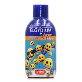 Elgydium Junior Emoji Mouthwash Στοματικό Διάλυμα 7-12 ετών Με Γεύση Κόκκινων Μούρων 500 ml