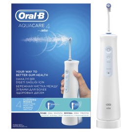 Oral-B Ηλεκτρική Συσκευή για Καθαρισμό Μεσοδοντιων Aquacare 4 Water Flosser Με Τεχνολογία Oxyjet 1τμχ