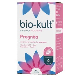 Bio-Kult Pregnea Συμπλήρωμα Διατροφής για Γυναίκες Πριν, Κατά τη Διάρκεια και Μετά την Εγκυμοσύνη 60 κάψουλες