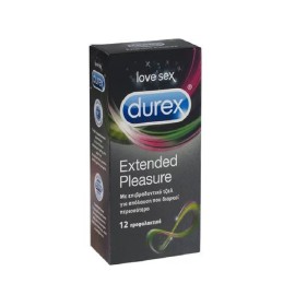 Προφυλακτικά Extended Pleasure Durex 12 τμχ