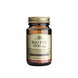 Βιοτίνη 1000mcg Biotin 1000mcg Solgar 50 vcaps