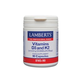 Lamberts Vitamins D3 2000iu and K2 90mg 90caps