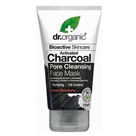 Μάσκα Καθαρισμού Προσώπου με Ενεργό Άνθρακα Activated Charcoal Pore Cleansing Face Mask Dr.Organic 125 ml