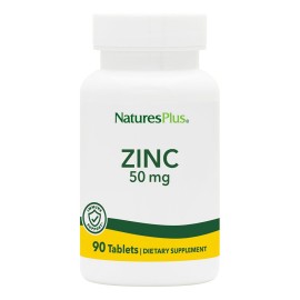 Natures Plus Χηλικός Ψευδάργυρος 50 mg Zinc 50 mg   90 tabs