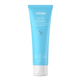 Clinea Caring Bubbles  Κρεμώδης Αφρός Καθαρισμού Προσώπου 150ml