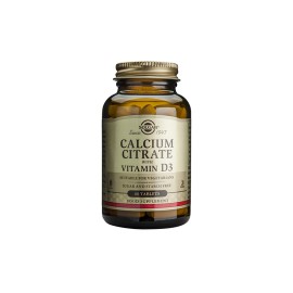 Συμπλήρωμα Διατροφής Ασβέστιο 250 mg & Βιταμίνη D3 Calcium Citrate 250mg with Vitamin D3 Solgar 60 tabs