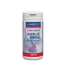Lamberts Σκόρδο Σε Ταμπλέτες 8250 mg  Super Strength Garlic   60 tabs