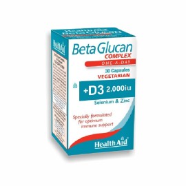 Για Την Ενίσχυση Του Ανοσοποιητικού Συστήματος BetaGlucan Complex Health Aid Vcaps 30 Τμχ
