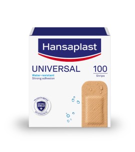 Hansaplast Επιθέματα για Πληγές  Universal 3,0 x 7,2cm 100strips