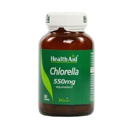 Χλωρέλλα Για Αποτοξίνωση Chlorella (550mg) Health Aid Tabs 60 Τμχ