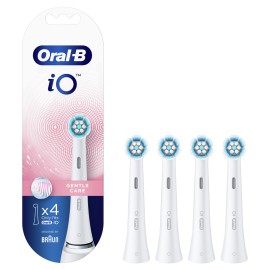 Oral-B iO Gentle Care  White Κεφαλές Βουρτσίσματος  4 τμχ
